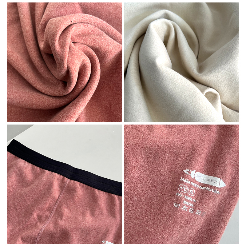 Conjunto de mujer térmico con cuello redondo de vellón alemán Ab Side