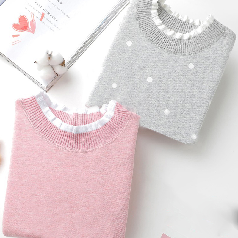 Juego térmico de cuello de encaje para mujer