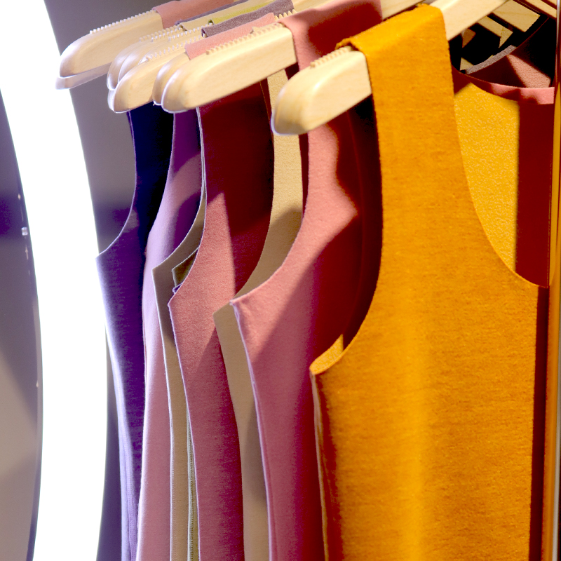 Chaleco tipo sándwich sin costuras para mujer