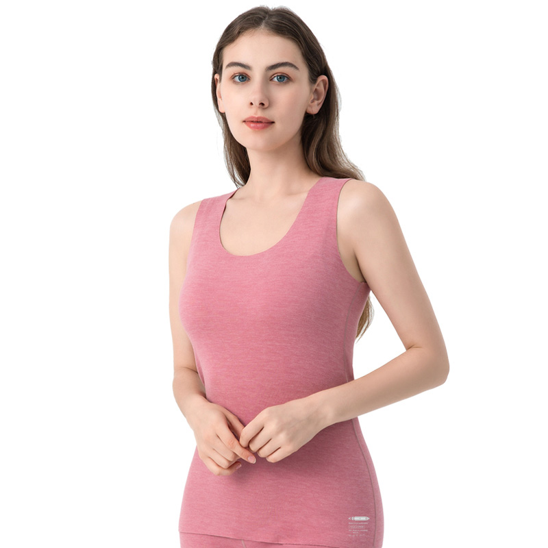 Chaleco tipo sándwich sin costuras para mujer